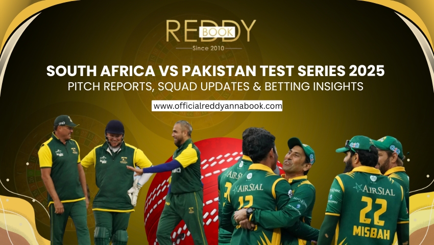 South Africa vs Pakistan Test Series 2025 Pitch Reports, Squad Updates & Betting Insights